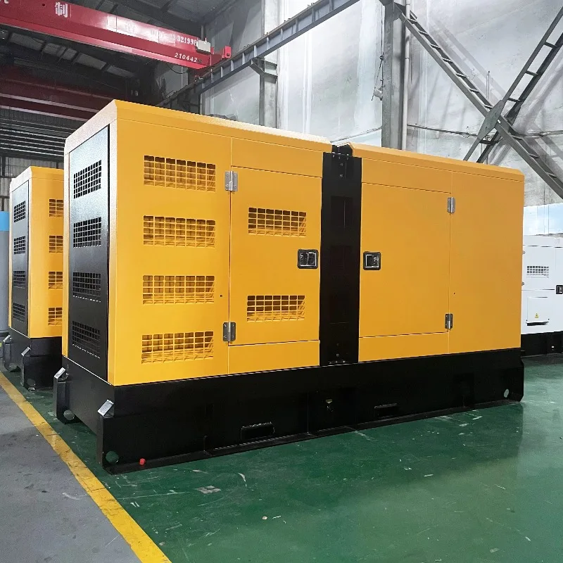 Customized Factory Low Price Silent Diesel Genet 150 200 250 300KVA Soundproof Diesel Generator 120 150 200 250KW
