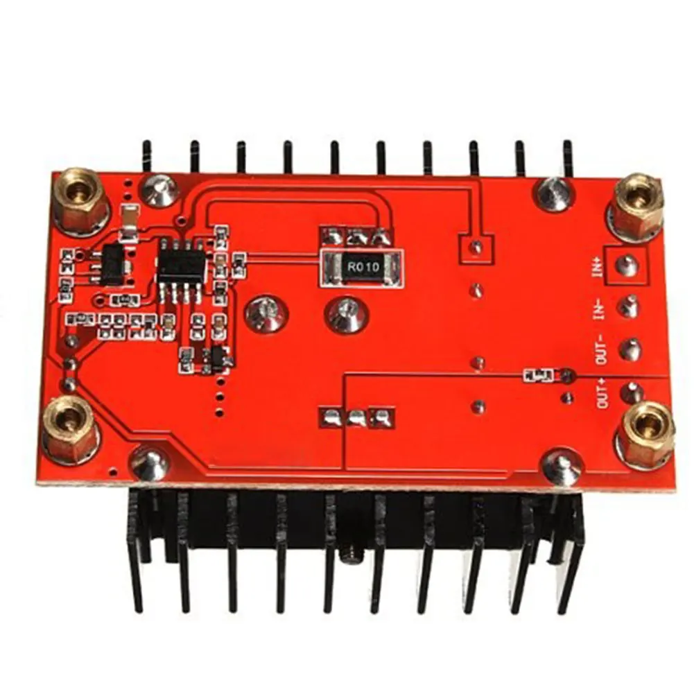 Dc dc 150w 300w step down 10-32v a 12-35v conversor buck xl4016 módulo de fonte de alimentação entrada 6a módulo de alta potência