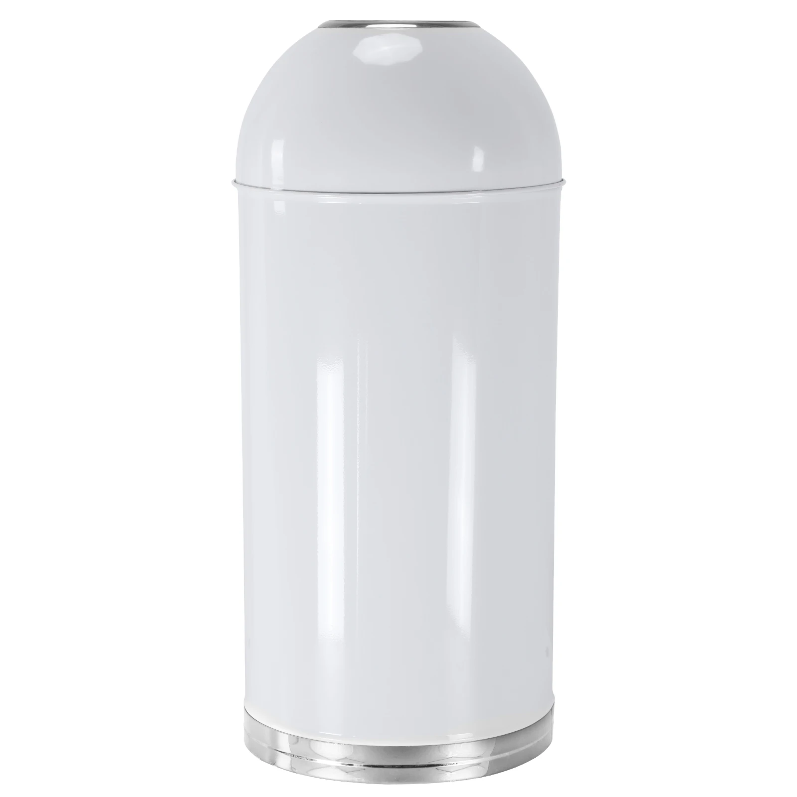 

58L Large-Capacity Round Lidless Trash Can with Removable Inner Bucket Cylindrical Trash Can for Home Office Restaurant Kitchen