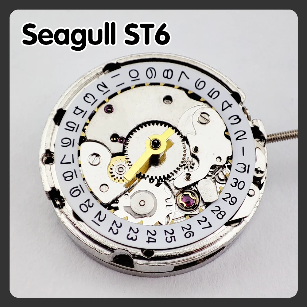Movimento Seagull ST6 Movimento dell'orologio Parti dell'orologio Accessori di ricambio Movimento dell'orologio da donna Movimento automatico