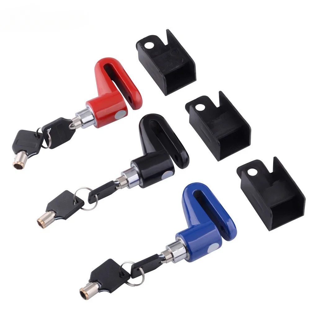 

Disc Brake Lock for Motorcycle Bicycle Electric Vehicle Mountain Bike Anti-theft Lock Cylinder Moto Safety Supplies Hub Padlocks