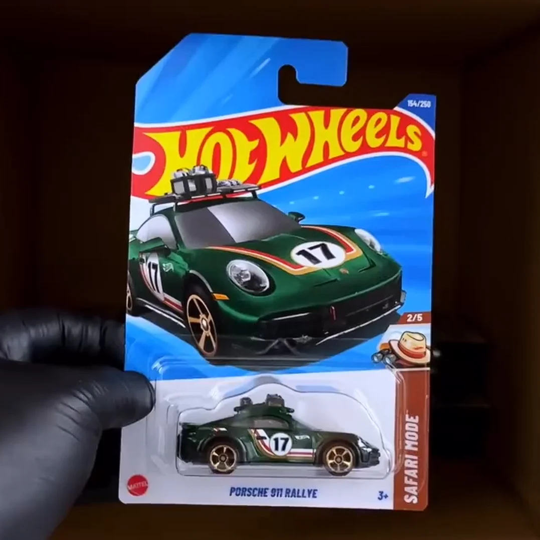 Mattel New Original Hot Wheels 2025 g Case Mclaren W1 Datsun 240Z Nissan Skyline Mining Truck Porsche 911 Rallye 1/64 Diecast Model Toy C4982
