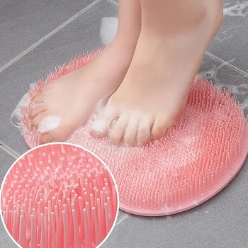 Brosse exfoliante pour les pieds et épurateur du dos, ventou...
