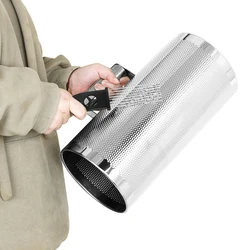 Musical Instruments Stainless Steel Guiro Shaker Set With Scraper Ergonomic Design Musical Training Tool For Stage Shows Live