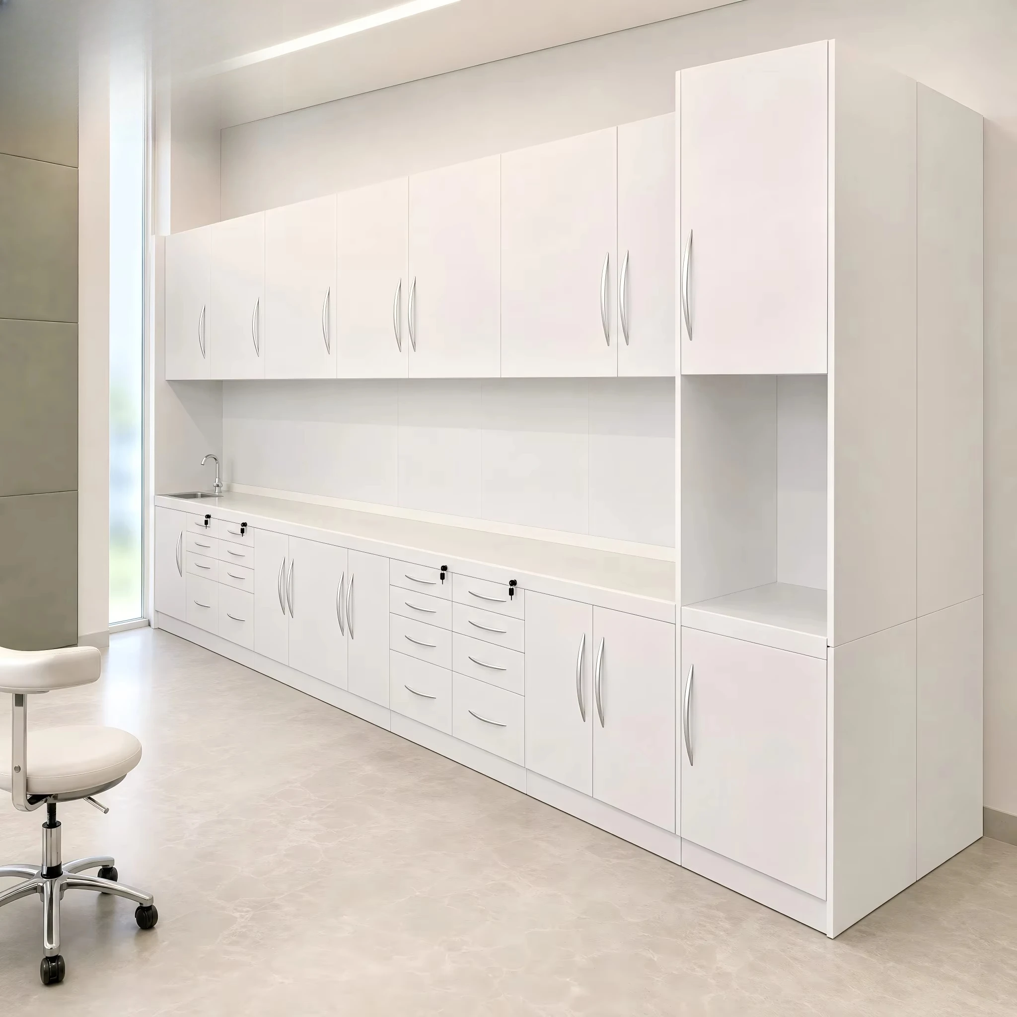 Custom Dental Clinic Cabinet Dental Storage Furniture Modular Combination Cabinet System