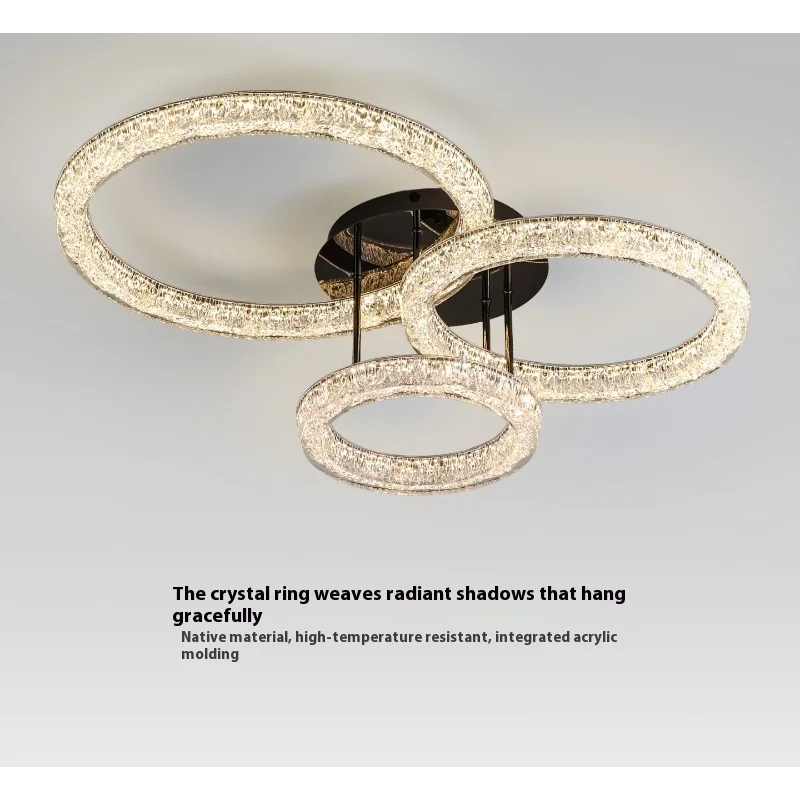 

Minimalist Creative Circular Living Room Ceiling Light Full Spectrum Eye Protection Lamp Modern Minimalist LED Main Light