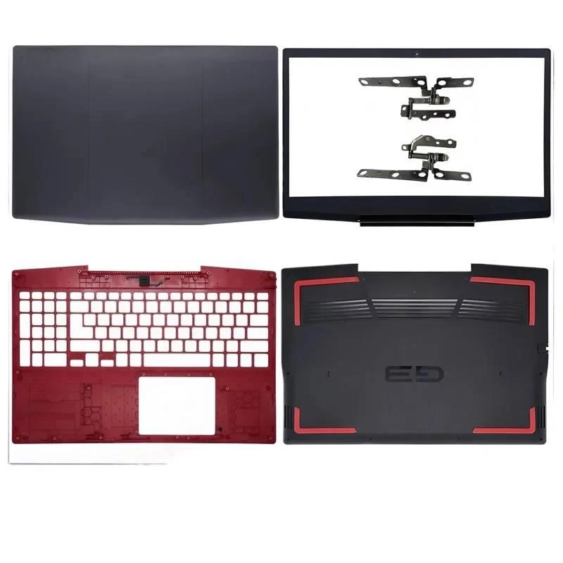 New for Dell G3 15 3590 3500 P89F: LCD Back Cover/Front Frame/Palmrest Cover/Bottom Cover/Bottom Base/Hinges/0747KP 03HKFN 0YGCN