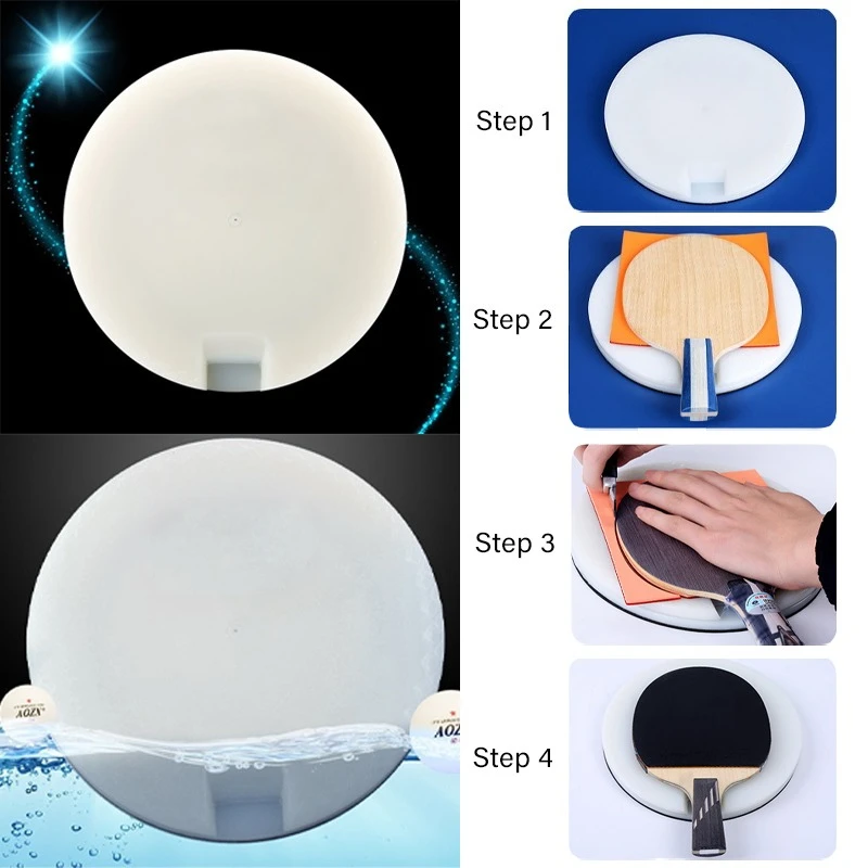 Rubber Cutting Table For Table Tennis Racket DIY Tool Cutting Platform Table Tennis Cutting Board Ping Pong Rubber Accessories