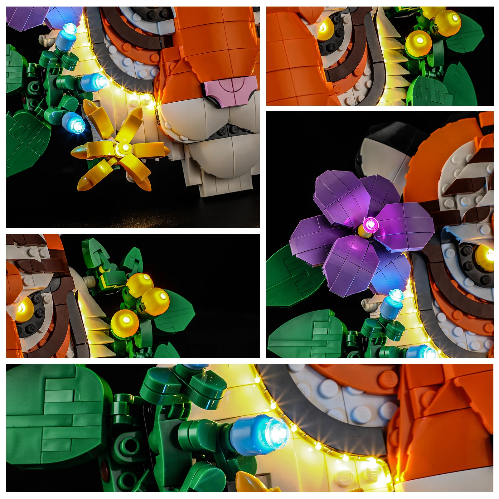 Zestaw oświetleniowy do klocków Lego Tiger 31217 bez zestawu klocków ﻿