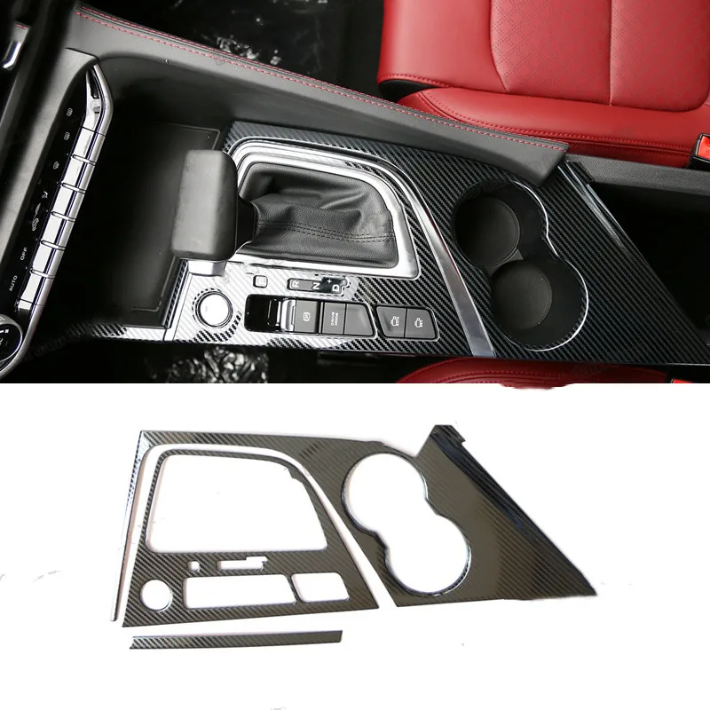 Para Changan Eado Plus 2020 2021 2022 2023 accesorios pegatinas de Control Central decoración detalles interiores de coche cubierta portavasos