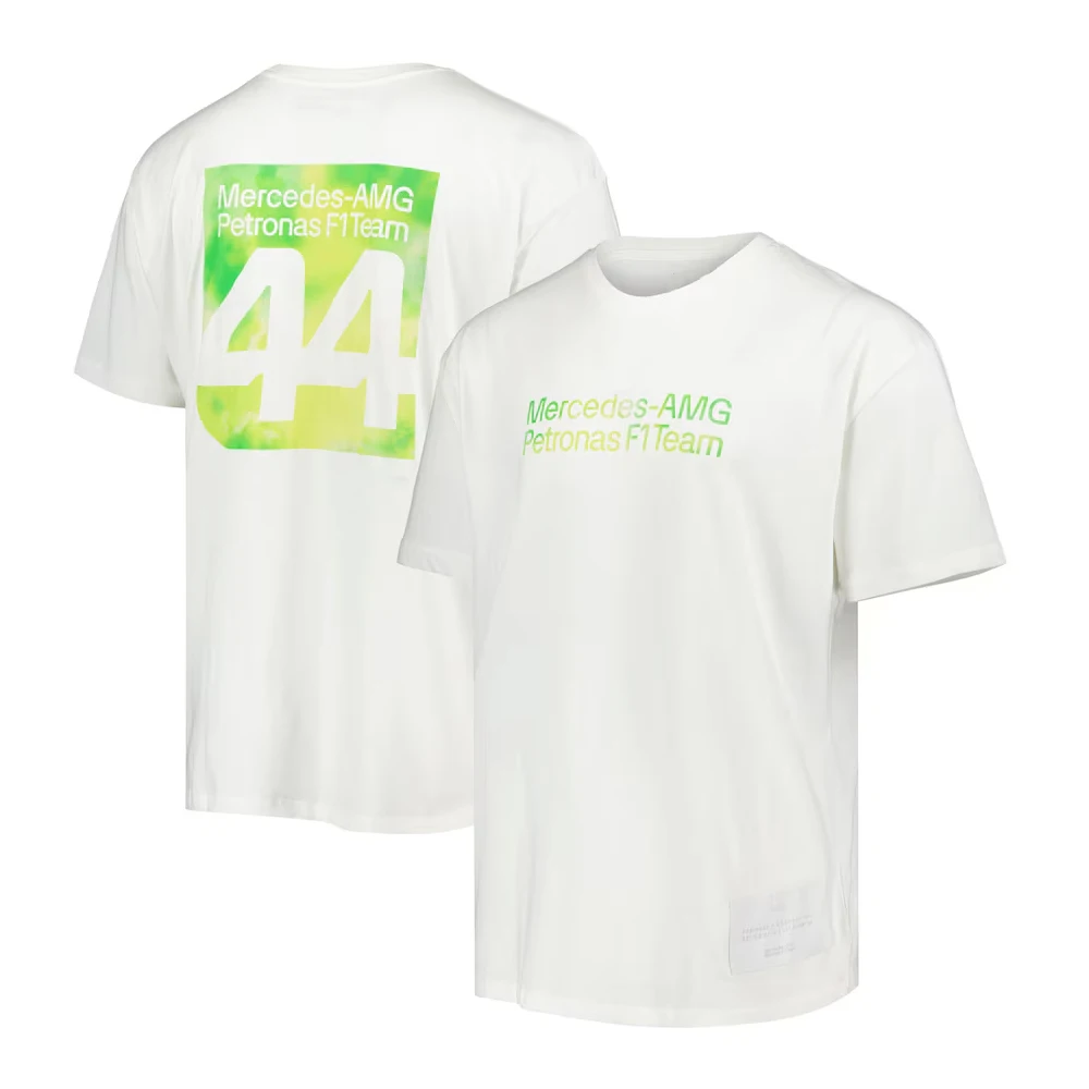 

2025 Lewis Special Edition Brazil 44 T-Shirt Mens Racing Car T-Shirt Short Sleeve Tee Training Uniform Breathable Moto Jersey
