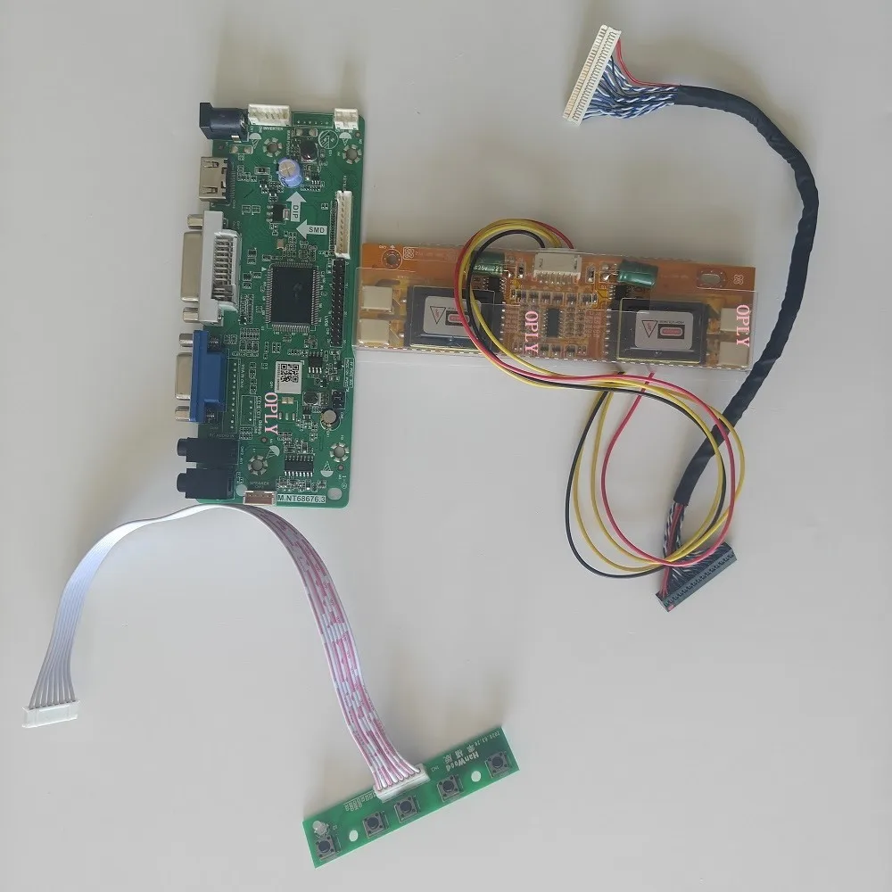 

Плата контроллера HDMI-совместимый VGA DVI для LM170E01-A5/A6 LM170E01 1280X1024 ЖК-панель Экран монитора 17 дюймов