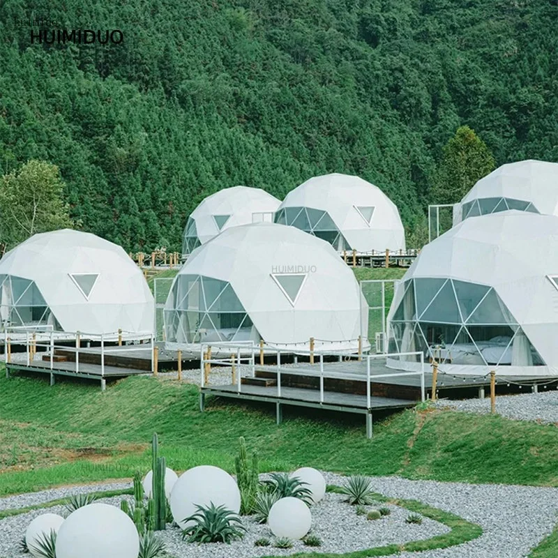 Teana Camp Ball Tent Hotel Star Room Prairie Desert Activities Outdoor Exhibition Research Planet Tent
