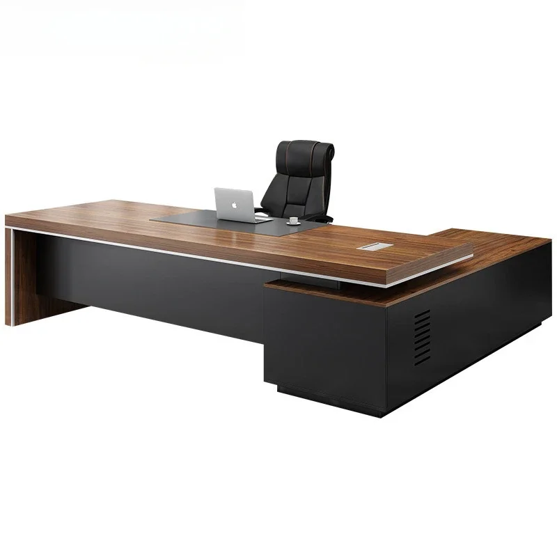 

Boss table, simple modern class desk, single office table and chair, large board, president table, manager table, combined