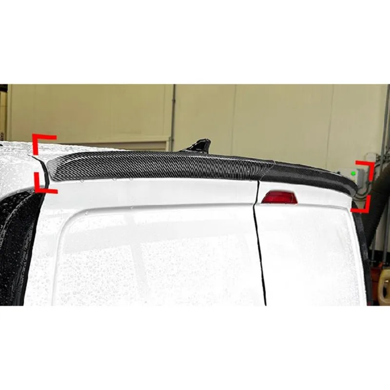 AB96-Rear Roof Spoiler Wing Exterior Accessories For VW Caddy MK4 2020-2026 Splitter Trunk Spoiler Lid Wing
