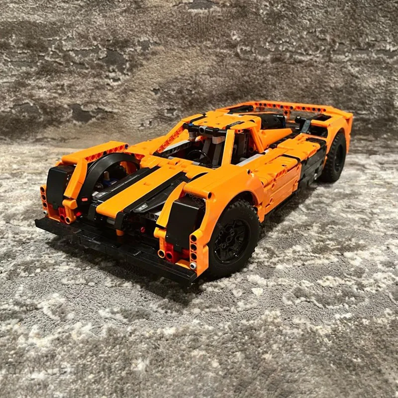 

2025 New MOC 42126 B-Model LMP1 Race Car Building Blocks Models Supercar Brick Model High-tech Educational DIY Toys Gifts