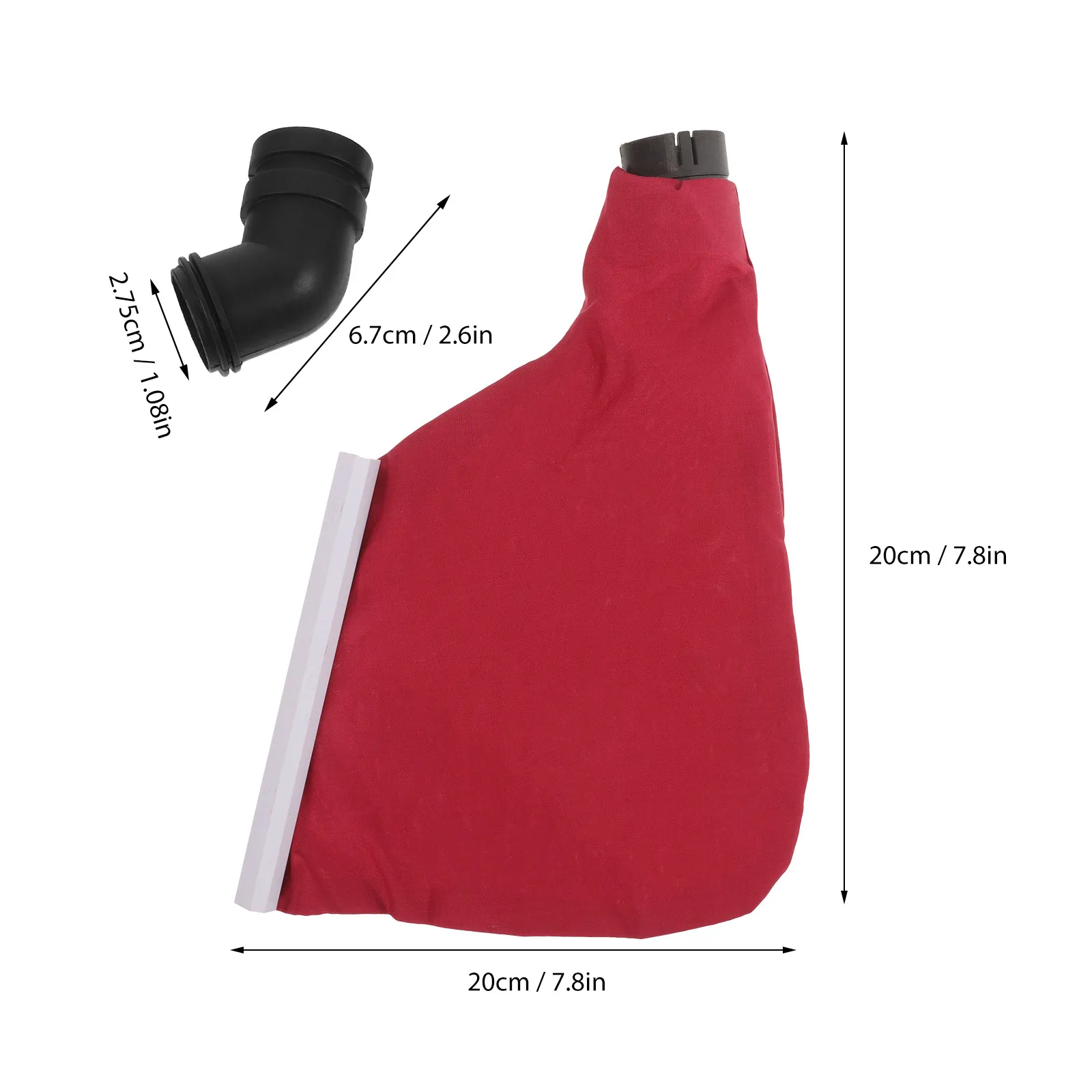 1 set Woodworking Belt Sander Angle Grinding Polishing Grinder Tool Halloween Christmas New Year Dust Bag Sander Collection