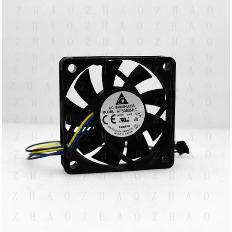 

Вентилятор L+ для Delta High Speed 5V PWM, бесщеточный, 60x60x13 мм, 4-контактный разъем AFB0605HC -CDW