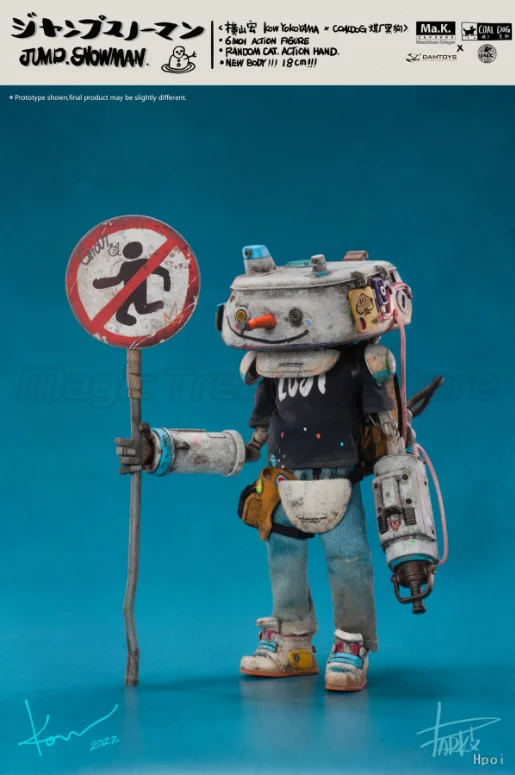 

【MT】Original CoalDog DAMTOYS CS022 Jump Snowman 1/6 Anime Figures