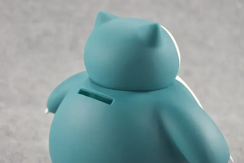 Tomy Pokemon Snorlax Anime-Figur Modell Spardose Sitzender Stehender Snorlax Sparbüchse Cartoon-Puppe Geldbox Fantasy-Figuren