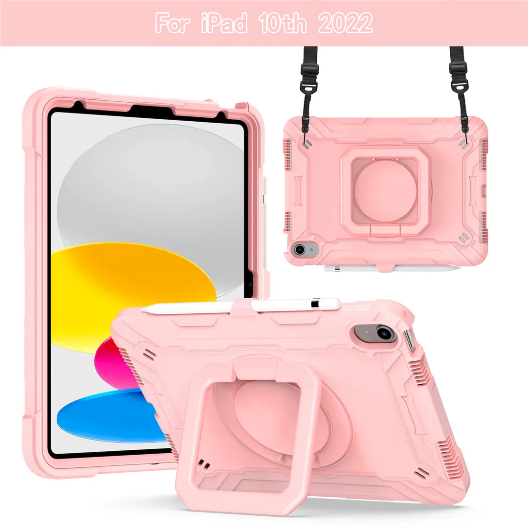 

For iPad 10th Generation 10.9-Inch (2022 Release) Case Shockproof Kids Skin Protection Stand Cover for iPad 10 2022
