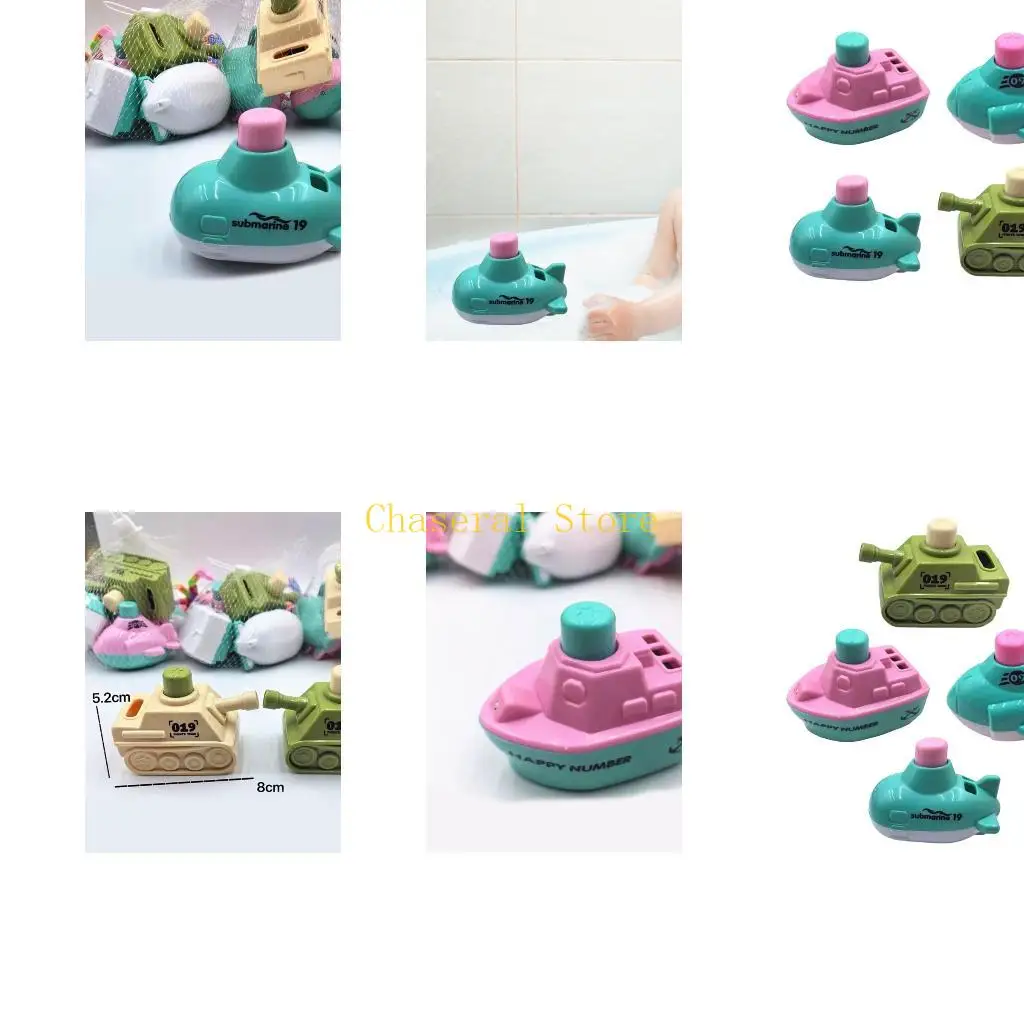 E7CE Portable 9cm Sprinkler Tanks Design For Kids Bath Tub And Swimming Pool Fun