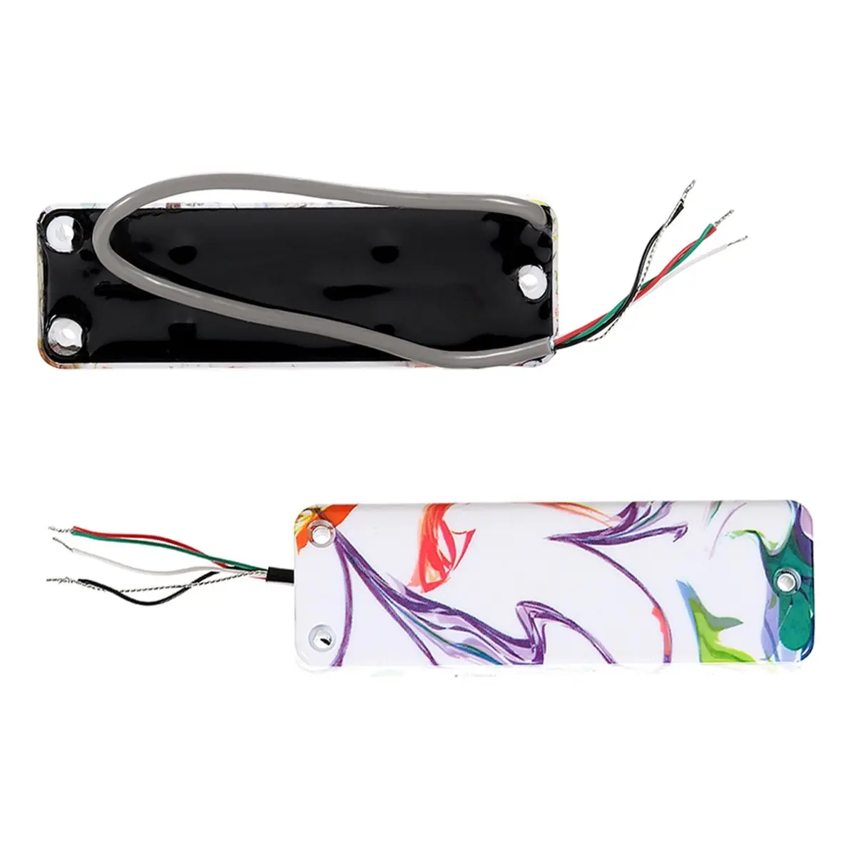 New arrival  4 String Pickup Alnico 5 Pickups Set Neck Pickup Sealed Cover for Electric Guitar