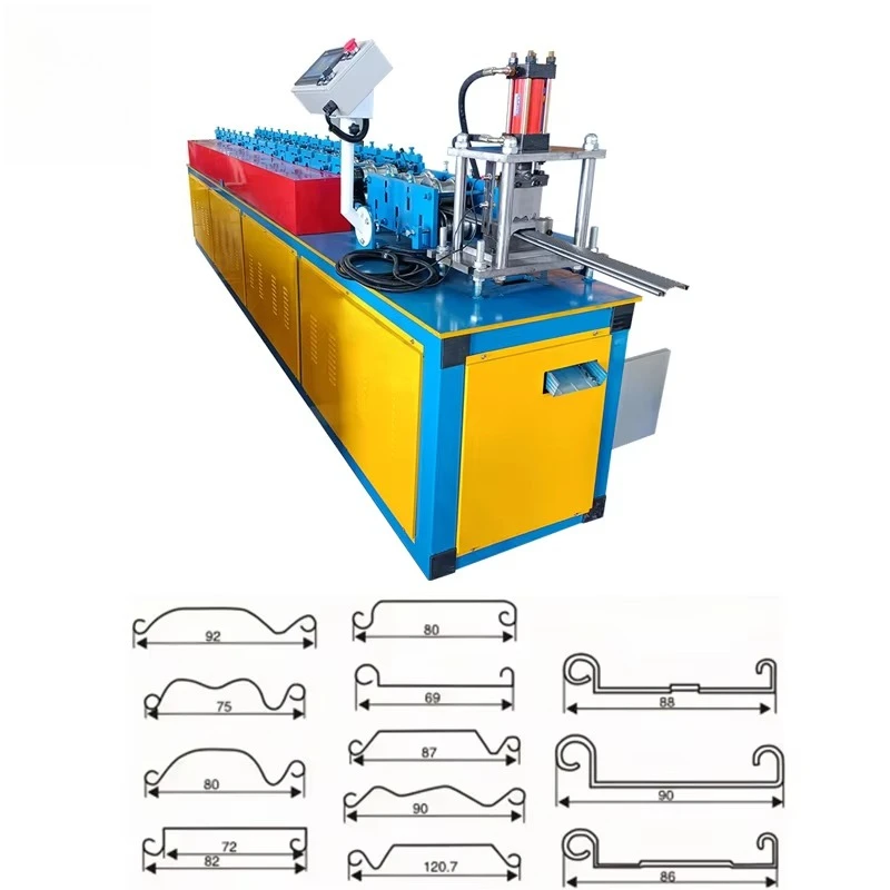 High-definition factory direct sales custom rolling shutter door forming machine, rolling shutter door frame forming machine, cu