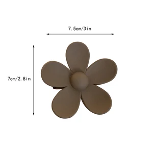 BIG FLOWER CLAW CLIPS FOR WOMEN, HAIR CLOTHCES, LADY CRAB CLIPS, SWEET GIRLS HAIR ACcessories, Fashion 12 Main Sales Hair Prending - №8