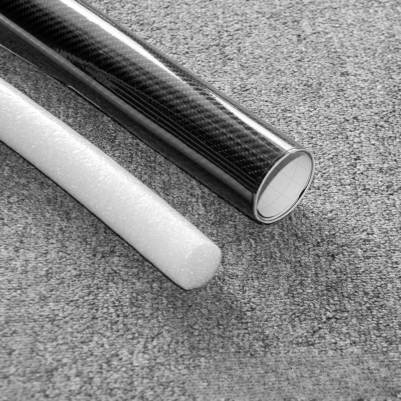 Nueva película de vinilo de fibra de carbono 5D ancha negra, pegatina de coche 3M, resistente al agua, accesorios de paquete de estilo de coche, motocicleta y coche DIY