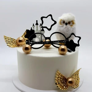 Perlengkapan Pesta Penyihir Dekorasi Kue Kastil Dekorasi Kue Bertema Penyihir Berkilau Puncak Kue Penyihir Ajaib 8 puncak kue kastil penjualan terbaik - №