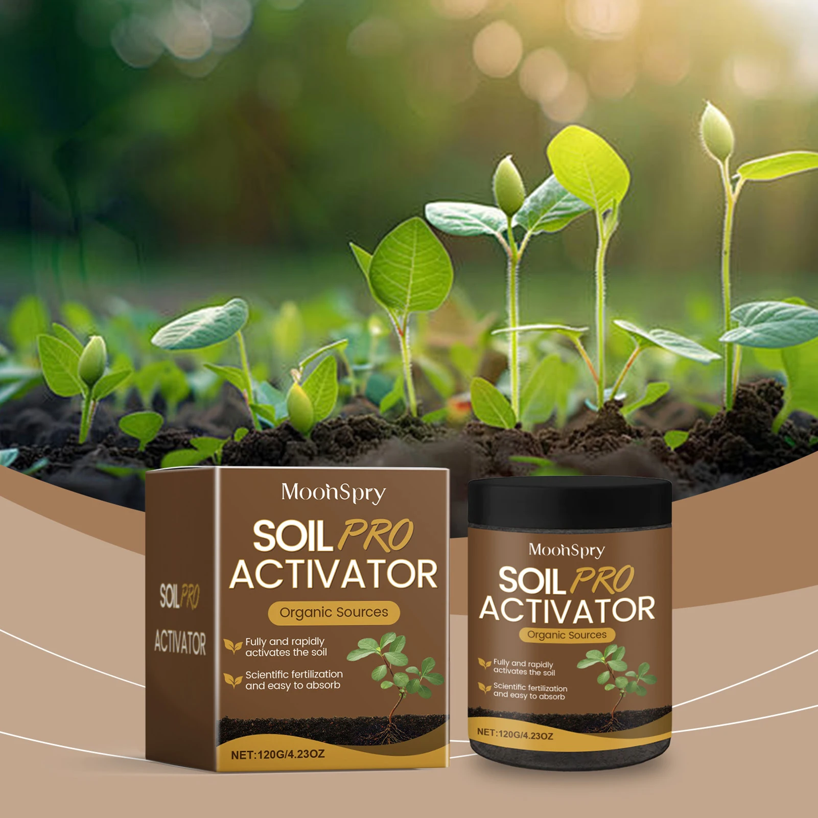 Soil-activated Treasure Maximize Fertilizers Efficiency Vibrant Potted Plants