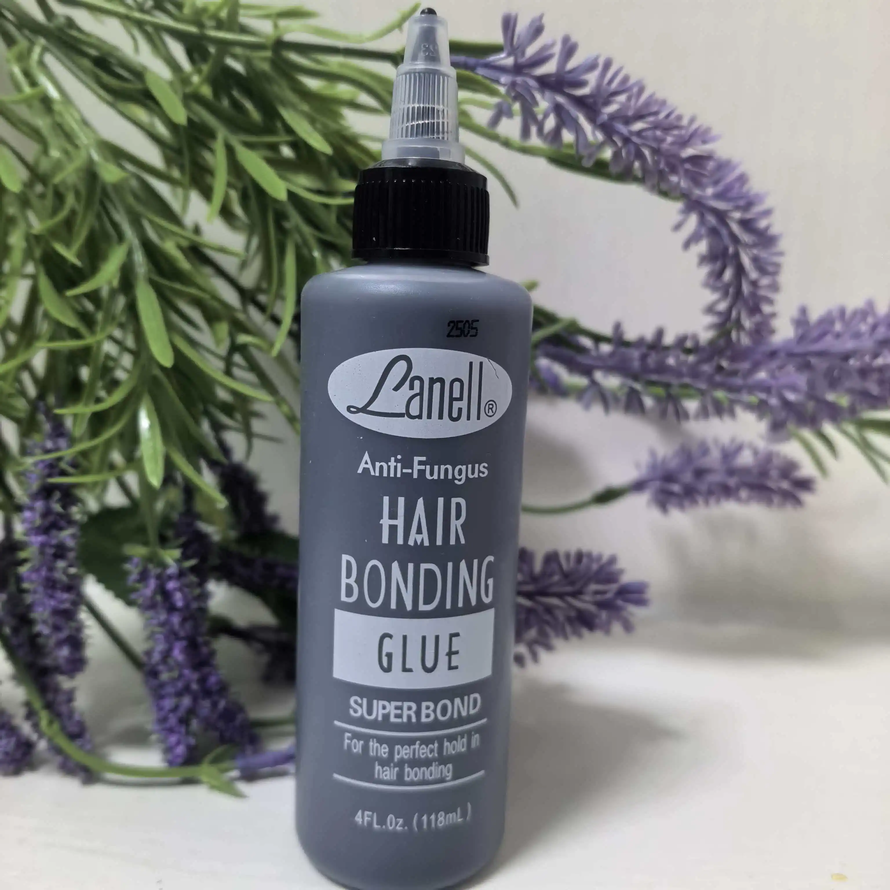 

1pcs/2pcs 4Oz Lanell Black Hair Weaving Bond Anti-fungus Hair Bonding Glue SUPER BOND for the perfect hold in bonding