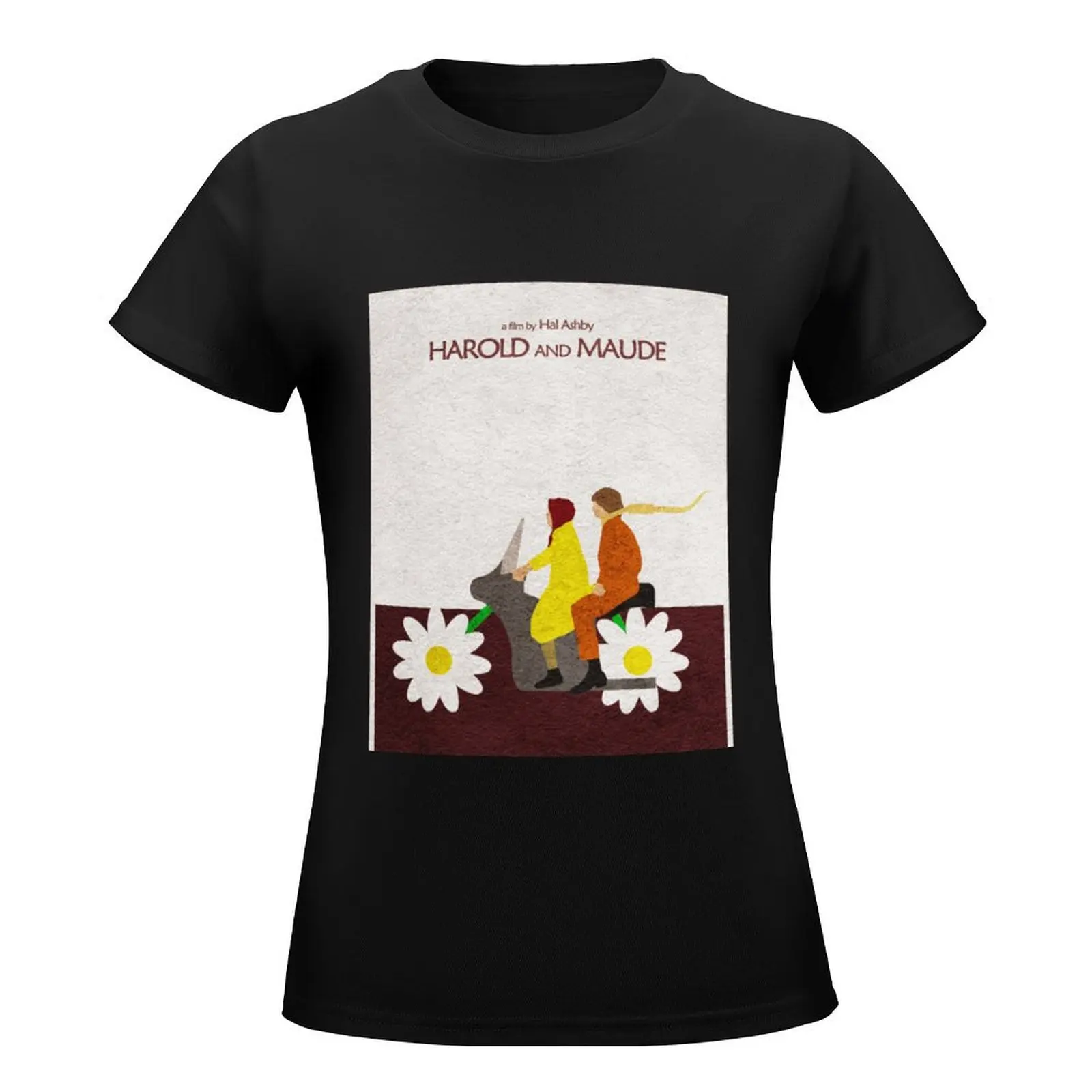 Harold and Maude are a couple. T-Shirt animal print summer tops T-shirts for Women