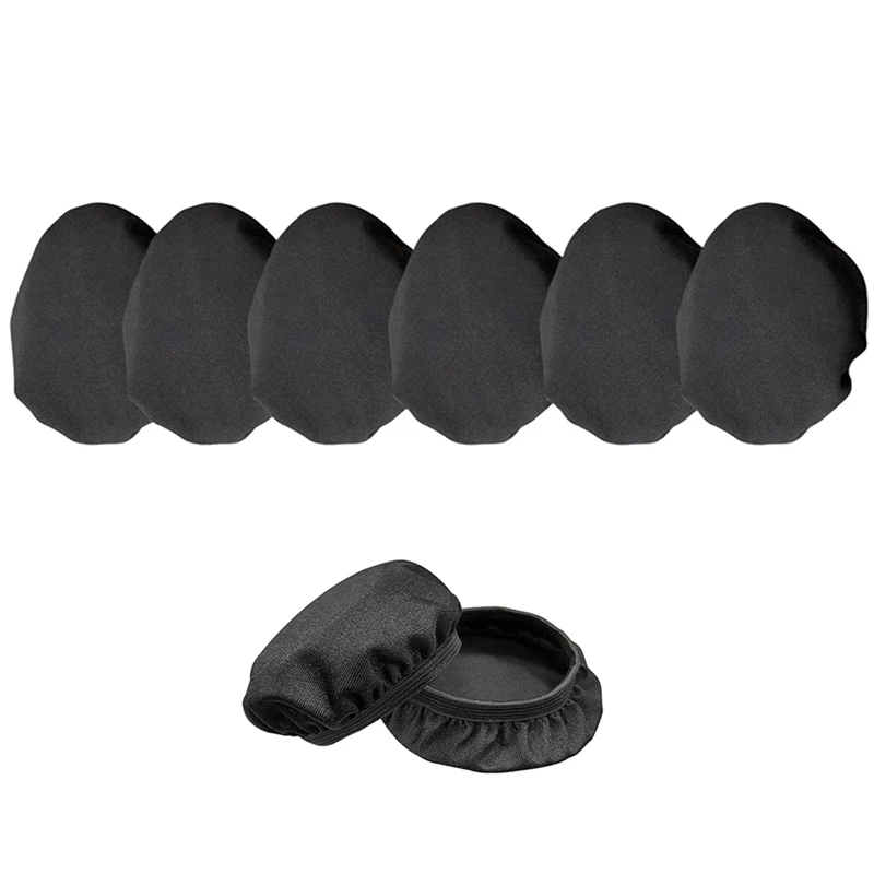 Super Sale 4 Pairs Stretchable Headphone Earpad Covers, Washable Fabric