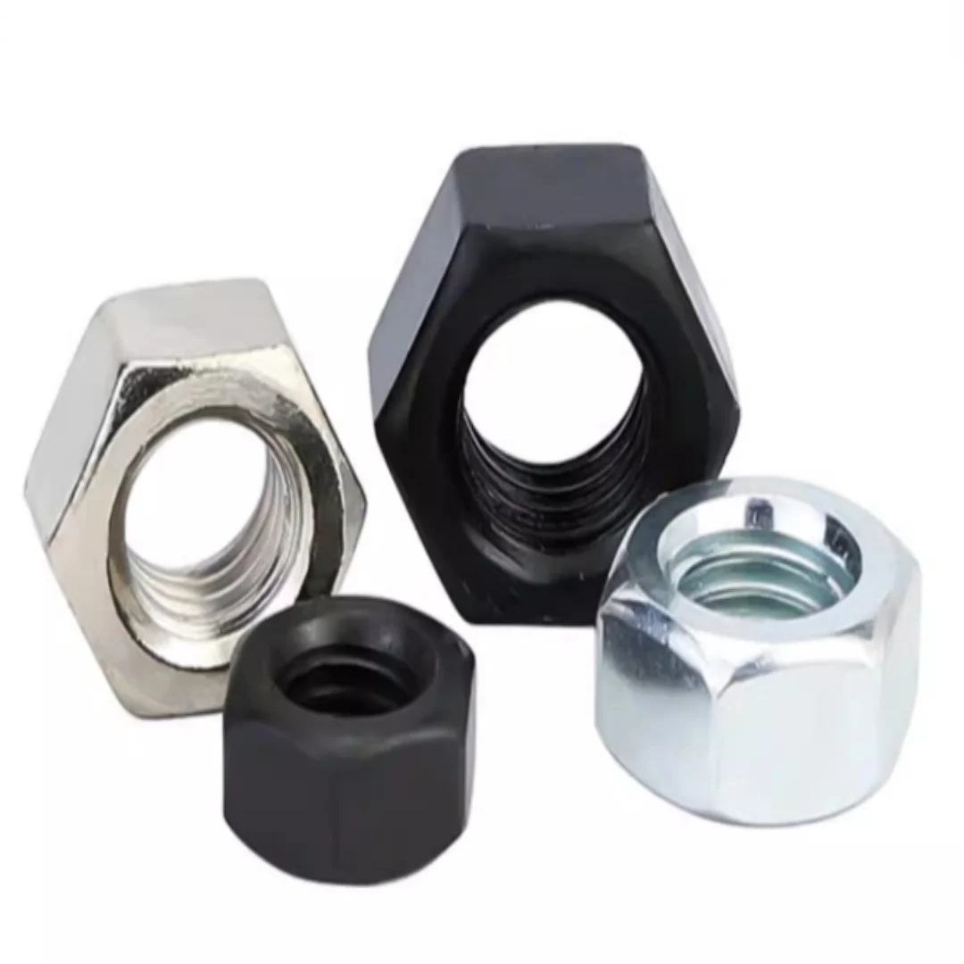 M1.2 M1.4 M1.6 M2 M2.5 M2.6 M3 M3.5 M4 M5 M6~M12 Carbon Steel Hex Hexagon Nut Metric Hex Nuts