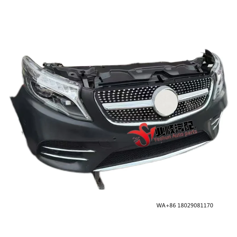 

Professional Wholesale W447 Front Bumper Body Kit Radiator LED Headlight for Sports Edition V-Class