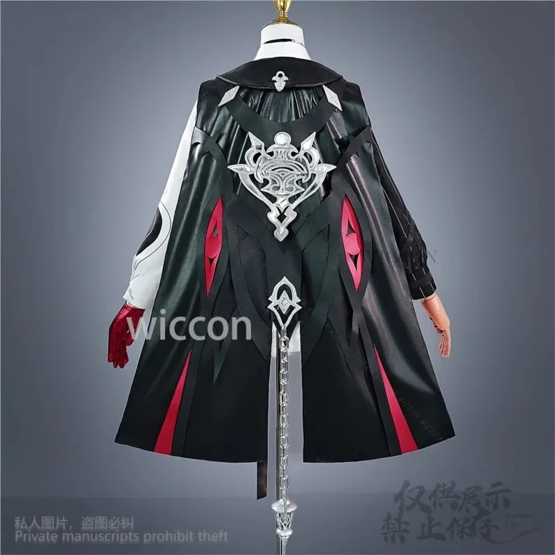 

COSda@Tsavorite Lantern Anime Game Honkai Impact 3 Cosplay Costume Black Long Coat Sexy Dress Uniform Wigs Shoes For Girls Custo