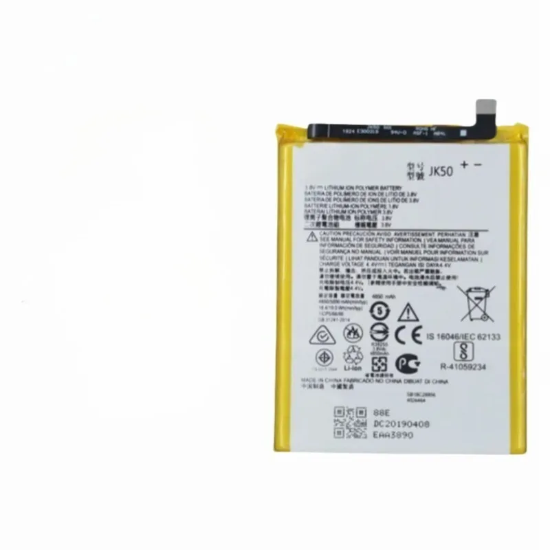 For Motorola Moto G20 XT2128-1 64GB GSM G7 Power XT1955 XT1942-1 Z3 XT1941 G30 P30 Note Phone Bateria 5000mAh New JK50 Battery