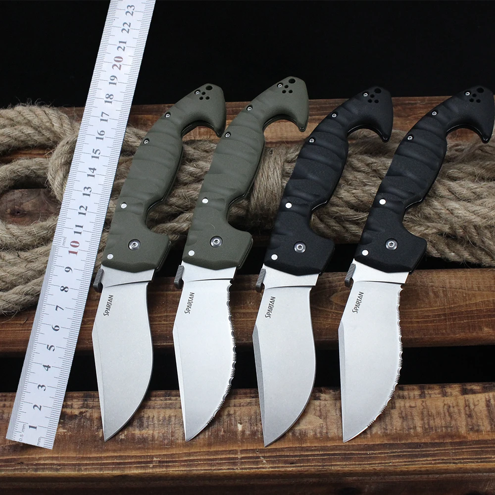 

Cold Spartan Folding Pocket Knife Tactical S35VN Steel EDC Outdoor Military Army Combat Survival Knives Knifes Sharpener Tools