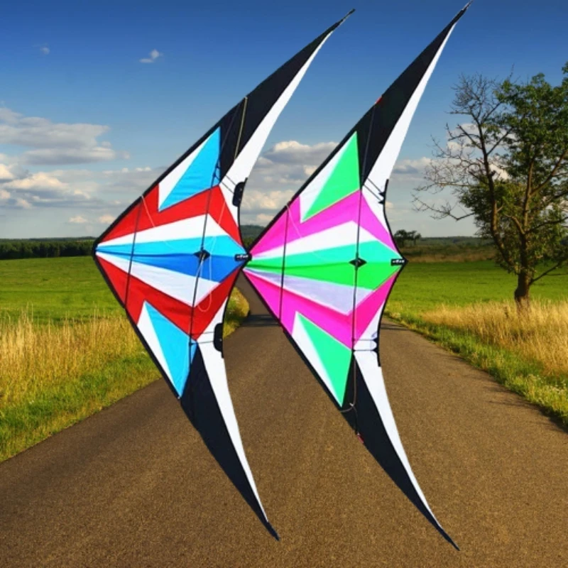 free shipping 2.4m double line stunt sports kite dragons kite windsurf flying kite kitesurf equipment Windsurfing outdoor games