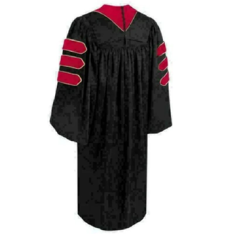 Hot Selling doctor of theology graduation dress adult cosplay dress