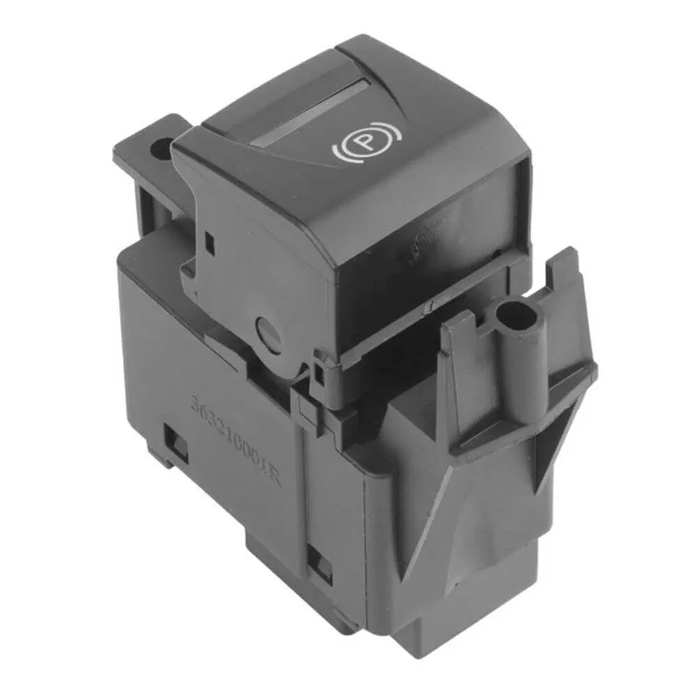 Auto Handbrake Hand Brake Button Black Precision Sensitivity Sleek Design Robust ABS Material For Renault Latitude