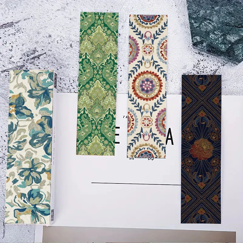 

30PCS Classical Patterns Bookmarks Graffiti Retro Room DIY Cartoon Gift Personalized Living Luggage Unique Gifts Room Durable