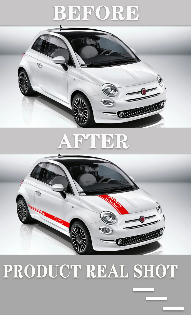 Decalcomanie in vinile grafiche per porta laterale auto Adesivi per gonna lunga sportiva da corsa per Peugeot 206 – acquista a prezzi convenienti sul marketplace