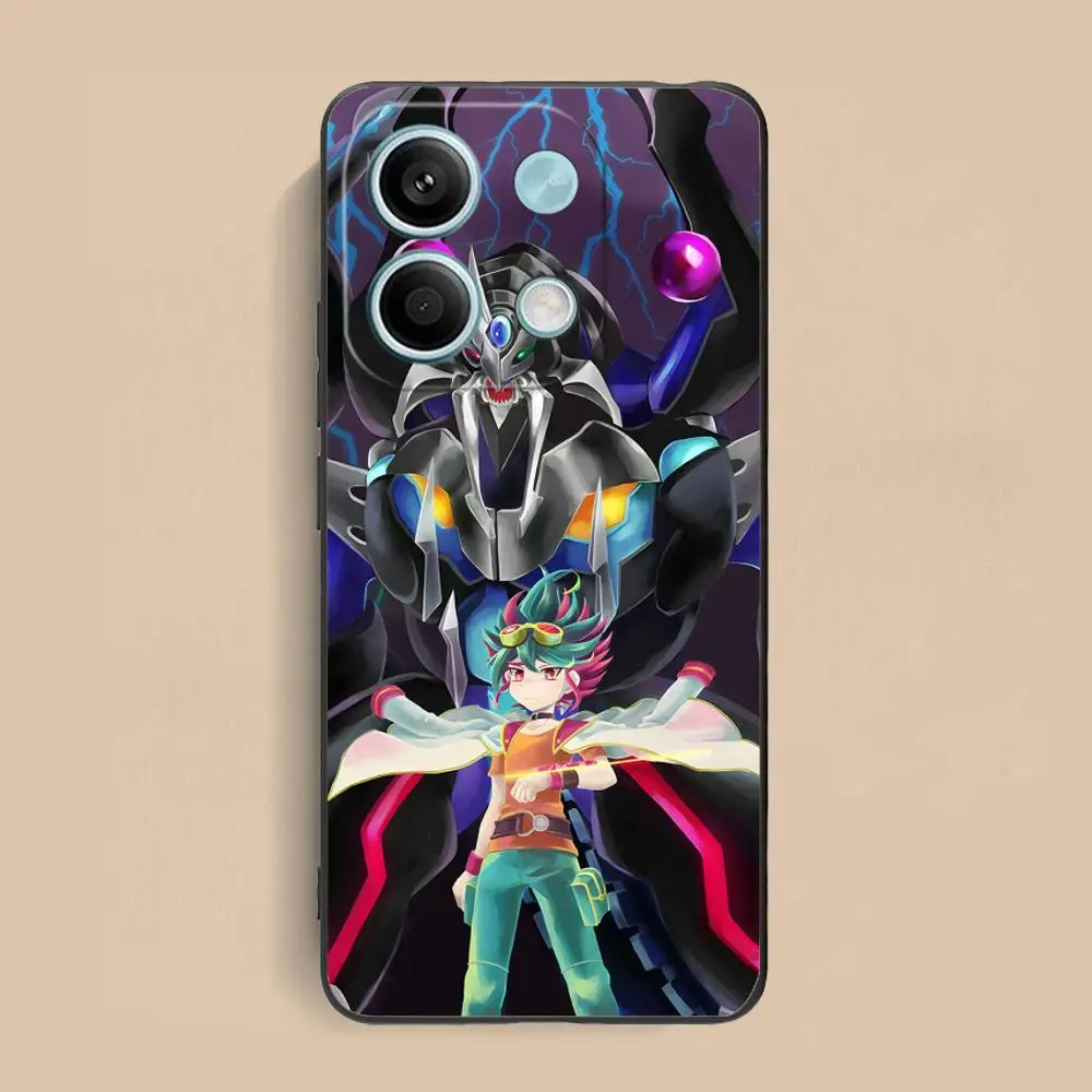 Yugioh Yuya Sakaki حافظة هاتف محمول لهاتف Xiaomi Redmi Note 14 13 12 11 S Pro Plus 4G 5G غطاء طباعة ملون هاتف ذكي جميل #6