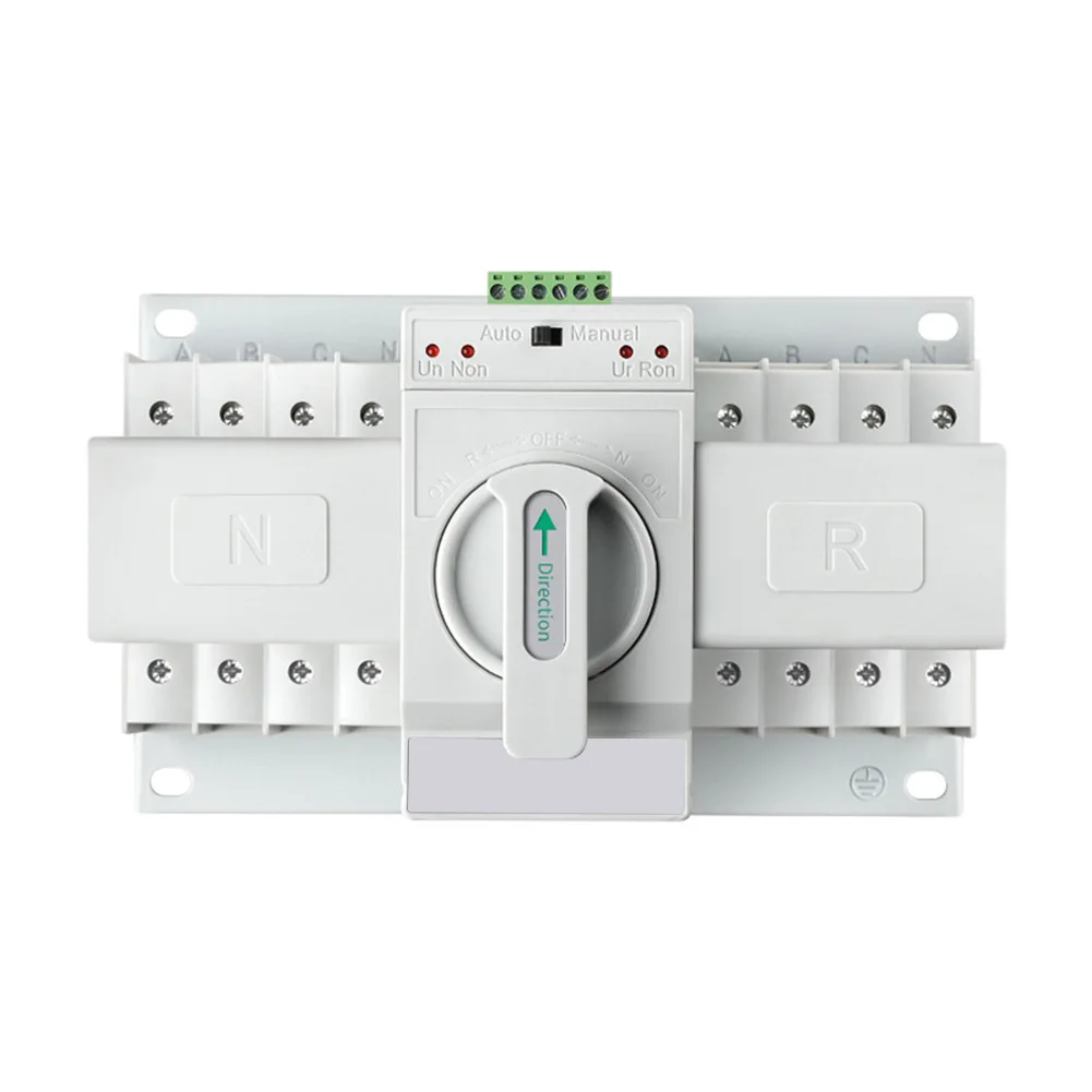 63A Switch 4-Pole System Circuit Protection Commercial Use Plastic And Metal Construction For Commercial Applications