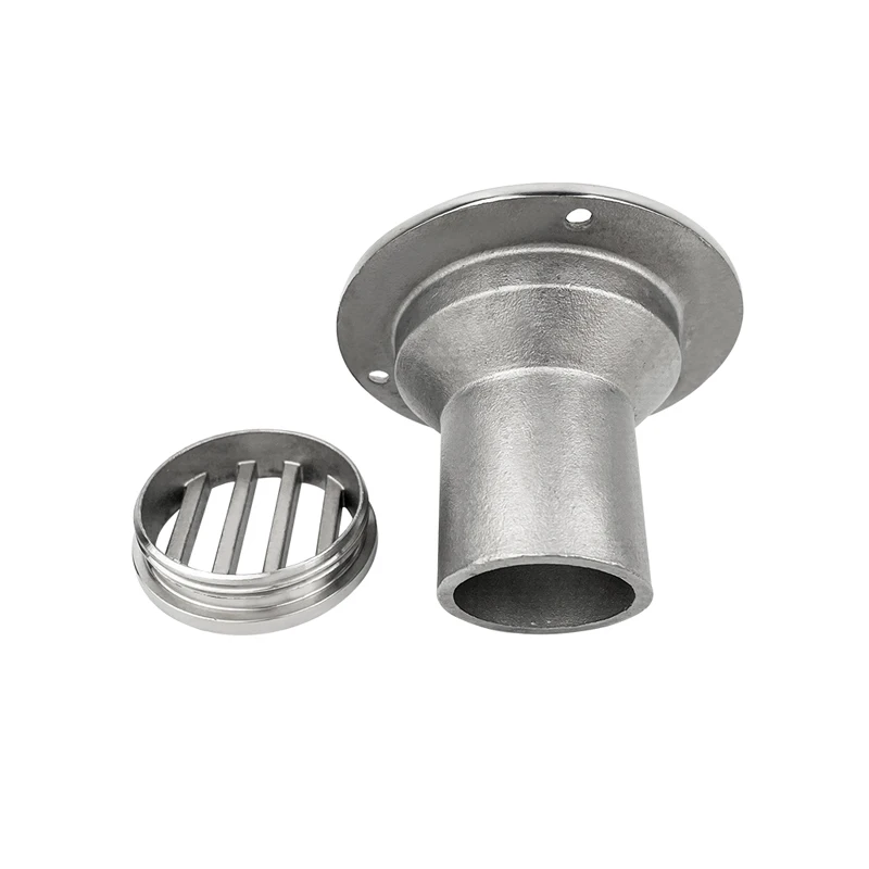 Alastin 38mm Marine Removable 316 Stainless Steel Deck Drain For Boat Yacht Floor Deck Drainage Rowing Boats Fittings