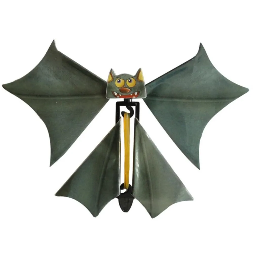 

5 PCS/LOT 150mm Halloween Magic Flyed Bat Flying Butterfly Magical Props Surprise Prank Joke Hallowmas Toy All Saints' Day Toys