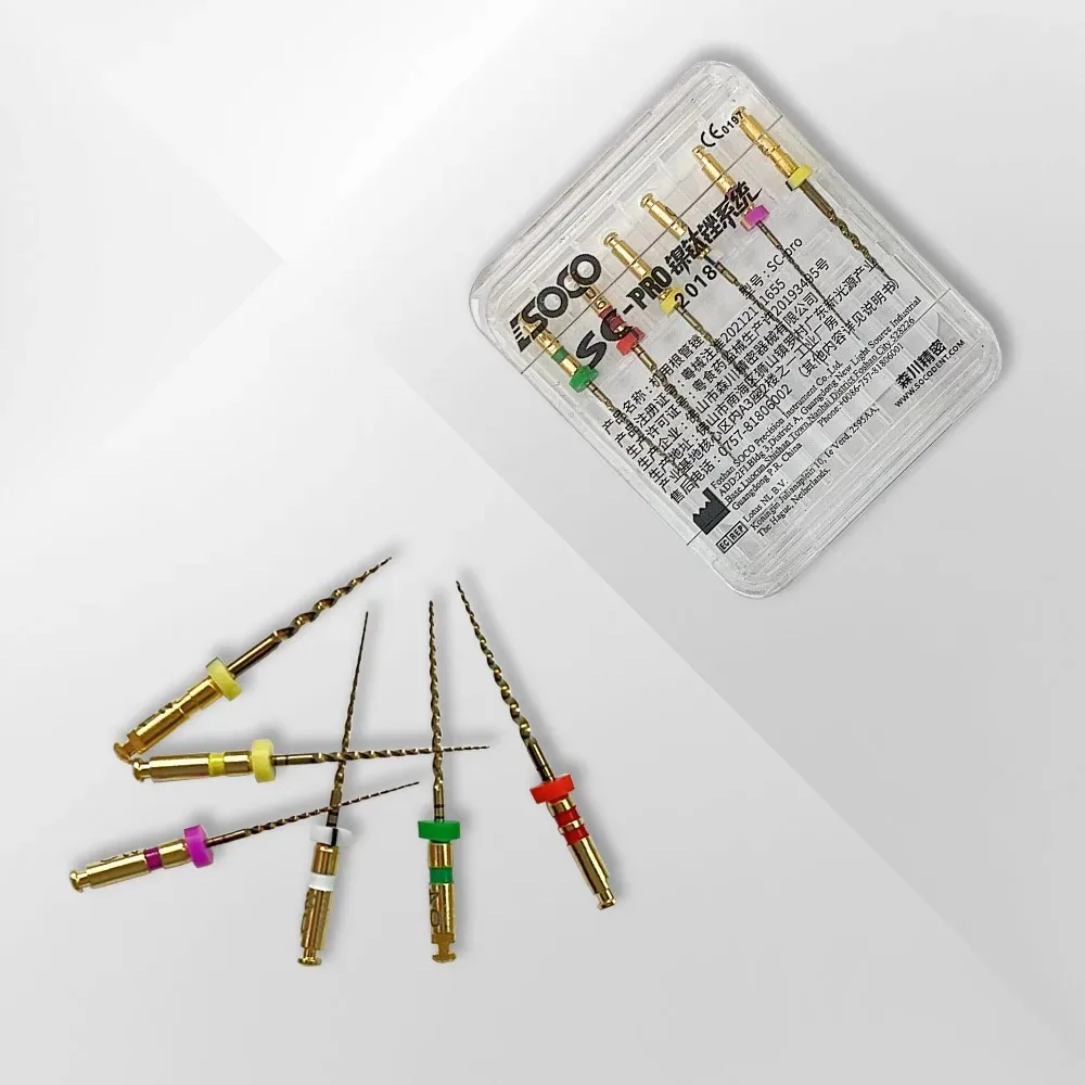 

COXO SC-PRO 2018 Dental Root Canal File Heat-Activated Rotary Nitinol Tooth Pulp Files Thermally Activated Nickel-Titanium Files